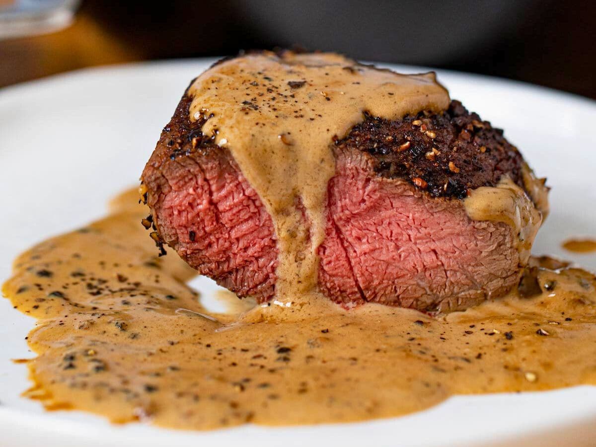 steak au poivre
